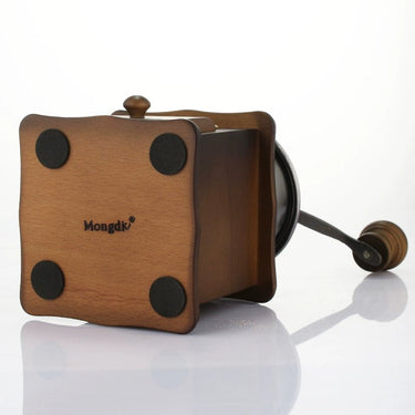 Mongdio Retro Coffee Grinder – Manual Hand - Crank Burr Mill – Tariff - Free! - InspiredGrabs.com